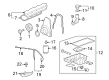 Hummer Oil Pan Baffle Diagram - 12612728