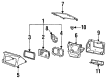 1986 Pontiac Fiero Headlight Relay Diagram - 10022620