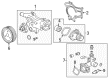 Chevy Cruze Limited Water Pump Pulley Diagram - 90531737