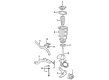 2002 Cadillac DeVille Ride Height Sensor Diagram - 25728486