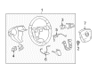 2011 Cadillac STS Cruise Control Switch Diagram - 15881427