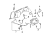 GMC Envoy Chassis Wiring Harness Connector Diagram - 20772155