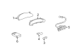 Pontiac Sunfire Blower Control Switches Diagram - 89018240