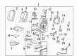 Saturn Seat Cushion Pad Diagram - 20824522