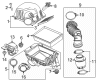 2019 Chevy Trax Air Filter Box Diagram - 95273960