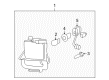 2006 Cadillac STS Fog Light Diagram - 10397645