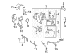 2010 Chevy HHR Coolant Pipe Diagram - 12618973