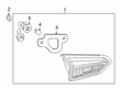 Buick Envision Back Up Light Diagram - 84543163