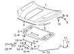 2023 GMC Terrain Lift Support Diagram - 84782960