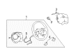 2006 Buick Rendezvous Steering Wheel Diagram - 10382743