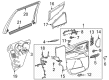 2023 Chevy Tahoe Weather Strip Diagram - 84128187