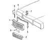 1987 Pontiac Grand Prix Emblem Diagram - 10030133