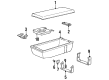 1988 Buick Regal Cup Holder Diagram - 12395744