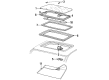 Buick Somerset Regal Weather Strip Diagram - 20698162