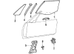 Cadillac Allante Door Handle Diagram - 1646226