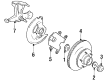 GMC R1500 Wheel Seal Diagram - 14012967