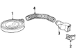 Oldsmobile Cutlass Ciera Air Hose Diagram - 25500371