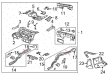 Pontiac Rear Crossmember Diagram - 92156080