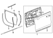 GMC Hummer EV Pickup Weather Strip Diagram - 85561363