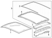 Cadillac LYRIQ Convertible Top Motor Diagram - 87836064