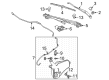 2022 GMC Sierra 3500 HD Wiper Blade Diagram - 84578275