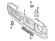 1994 Oldsmobile Bravada Emblem Diagram - 15636142