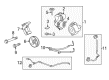 2010 Chevy Camaro Power Steering Hose Diagram - 92249334