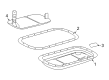 2006 Cadillac STS Transmission Pan Diagram - 96042794