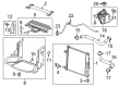 2013 Cadillac ATS Cooling Hose Diagram - 22799468