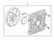 Chevy Blazer Radiator fan Diagram - 86578076