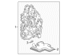 2019 Chevy Traverse Automatic Transmission Seal Diagram - 24046856