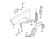 1998 Chevy Cavalier Fender Splash Shield Diagram - 22641115