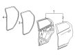 2022 Chevy Trax Door Seal Diagram - 42571102