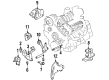 1996 Oldsmobile 98 Engine Mount Diagram - 25685989