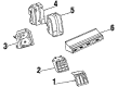 Oldsmobile Cutlass Salon Tail Light Diagram - 5974350