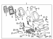 2012 Chevy Captiva Sport Seat Heater Pad Diagram - 22761297