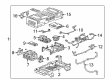 2019 Chevy Silverado 1500 LD Oxygen Sensor Diagram - 12659516