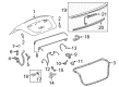 Chevy Cruze Limited Tailgate Handle Diagram - 95930495