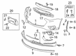 2020 Chevy Traverse Bumper Diagram - 84088059