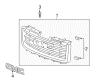 2012 GMC Sierra 3500 HD Emblem Diagram - 22757017