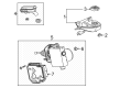 Buick Encore GX Brake Master Cylinder Diagram - 42790149