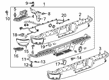 2015 GMC Yukon Body Control Module Diagram - 23444865