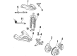 1988 Chevy Camaro Brake Dust Shields Diagram - 18013525