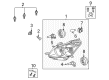 2009 Pontiac Vibe Headlight Diagram - 88975714