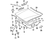 1992 Chevy K1500 Suburban Hood Latch Diagram - 15757371