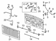 2023 GMC Hummer EV Pickup Door Hinge Diagram - 84708342