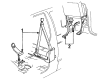 1988 GMC S15 Seat Belt Diagram - 15536106