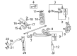 2004 GMC Yukon XL 1500 Control Arm Bushing Diagram - 15711270