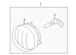 2010 Pontiac Vibe Fog Light Diagram - 88975670