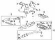 2021 Cadillac XT4 Exhaust Hanger Diagram - 84134015